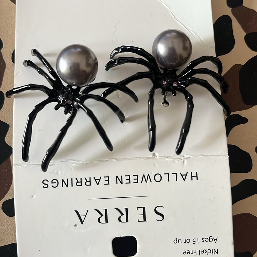 Spider earrings - Picture 2 of 3